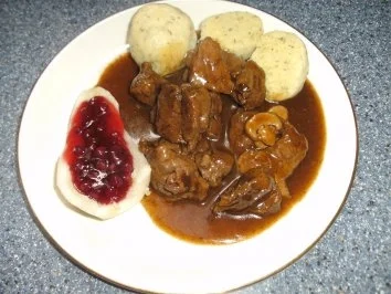 Wildschweingulasch - Rezept