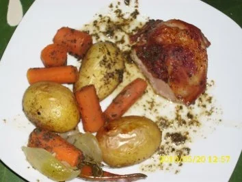 Pute : Putenfilet super saftig mit leckeren Kräutern - Rezept - Bild Nr. 2