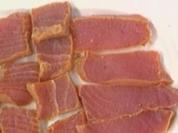 Tunfisch gebeizt in der Plastiktüte - Rezept