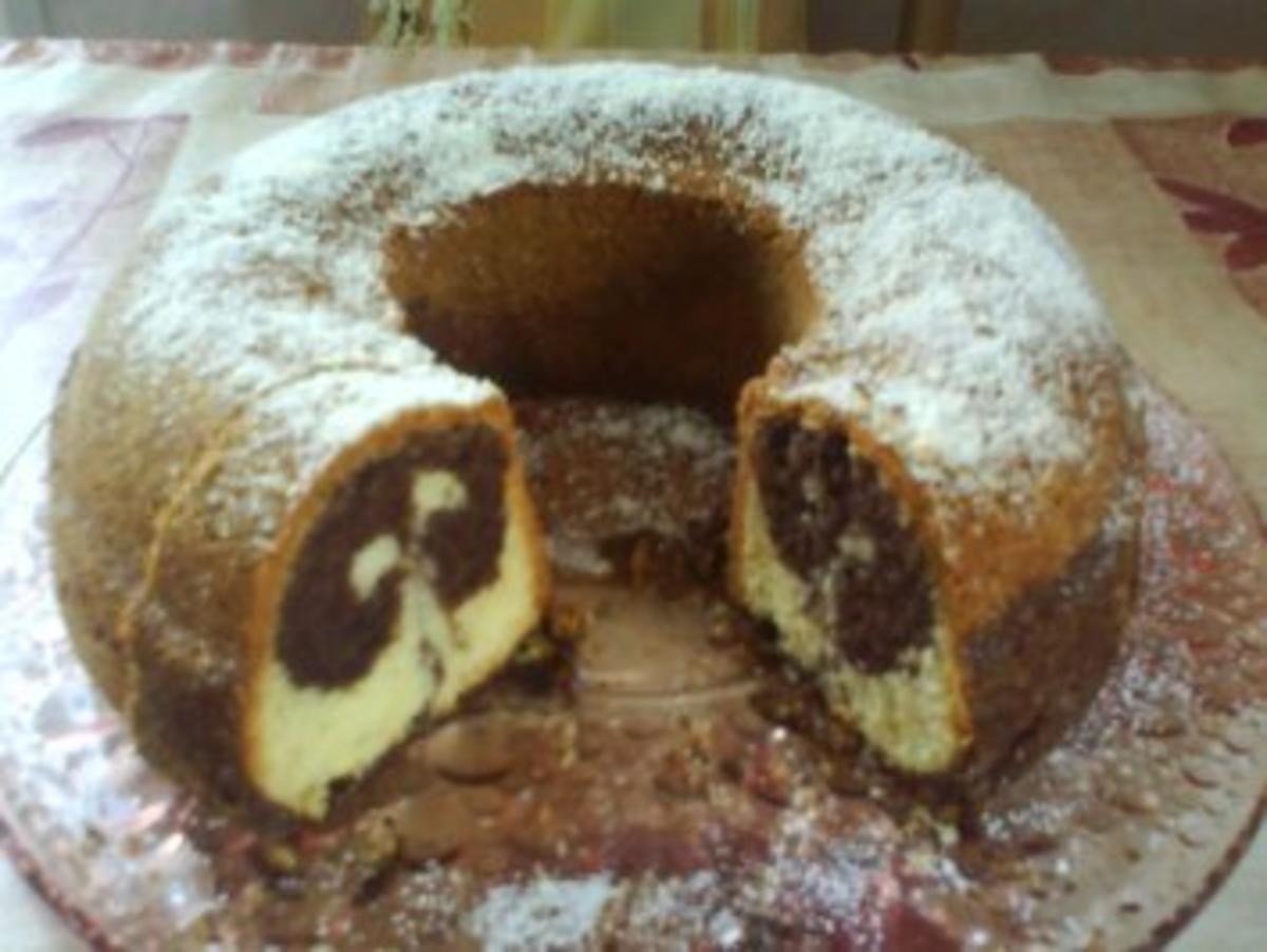 Marmorkuchen mit Eier und Mondamin-Pulver - Rezept mit Bild - kochbar.de