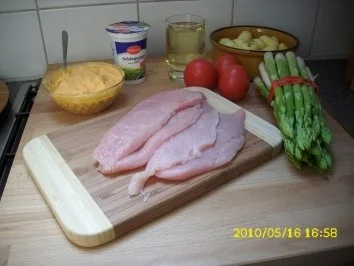 Scharfe Putenröllchen - Rezept