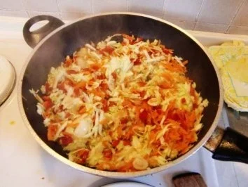 Rezept: Gemüselasagne Bild Nr. 3 Gemüselasagne - Rezept - Bild Nr. 3