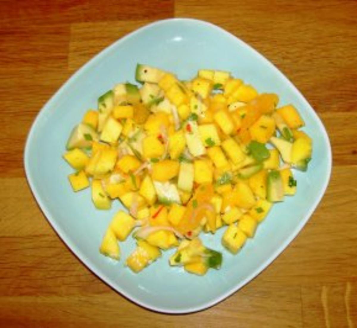 Avocado-Mango-Salat - Rezept