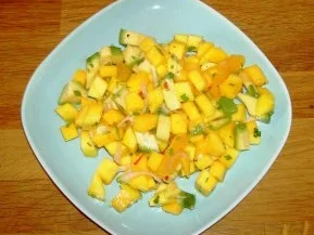 Avocado-Mango-Salat - Rezept