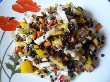 Rezept: Linsensalat indisch Linsensalat indisch - Rezept