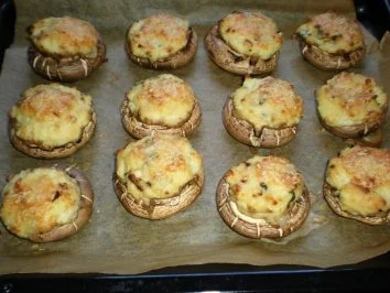 GEMÜSE: Portobellos mit toller Kartoffelfüllung - Rezept