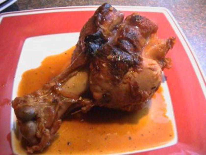 Putenkeule mit Putenkeule und Putenhals - Rezept mit Bild - kochbar.de