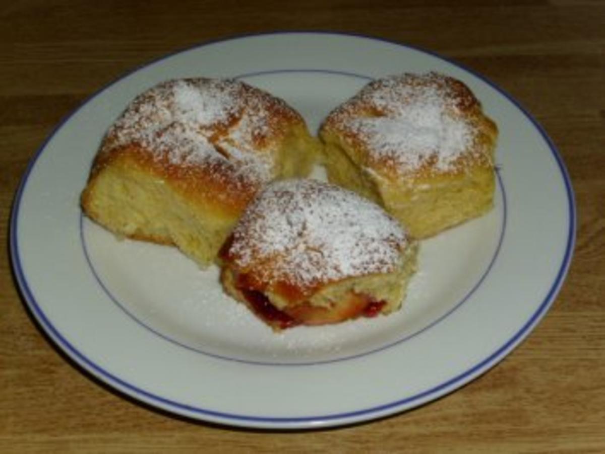 Bilder für Bratapfel-Buchteln - Rezept