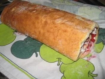 Backwaren: Erdbeer- Kiwi- Rolle - Rezept - Bild Nr. 5