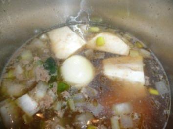 Suppe Mit Eierstich Und Grunem Spargel Rezepte Kochbar De