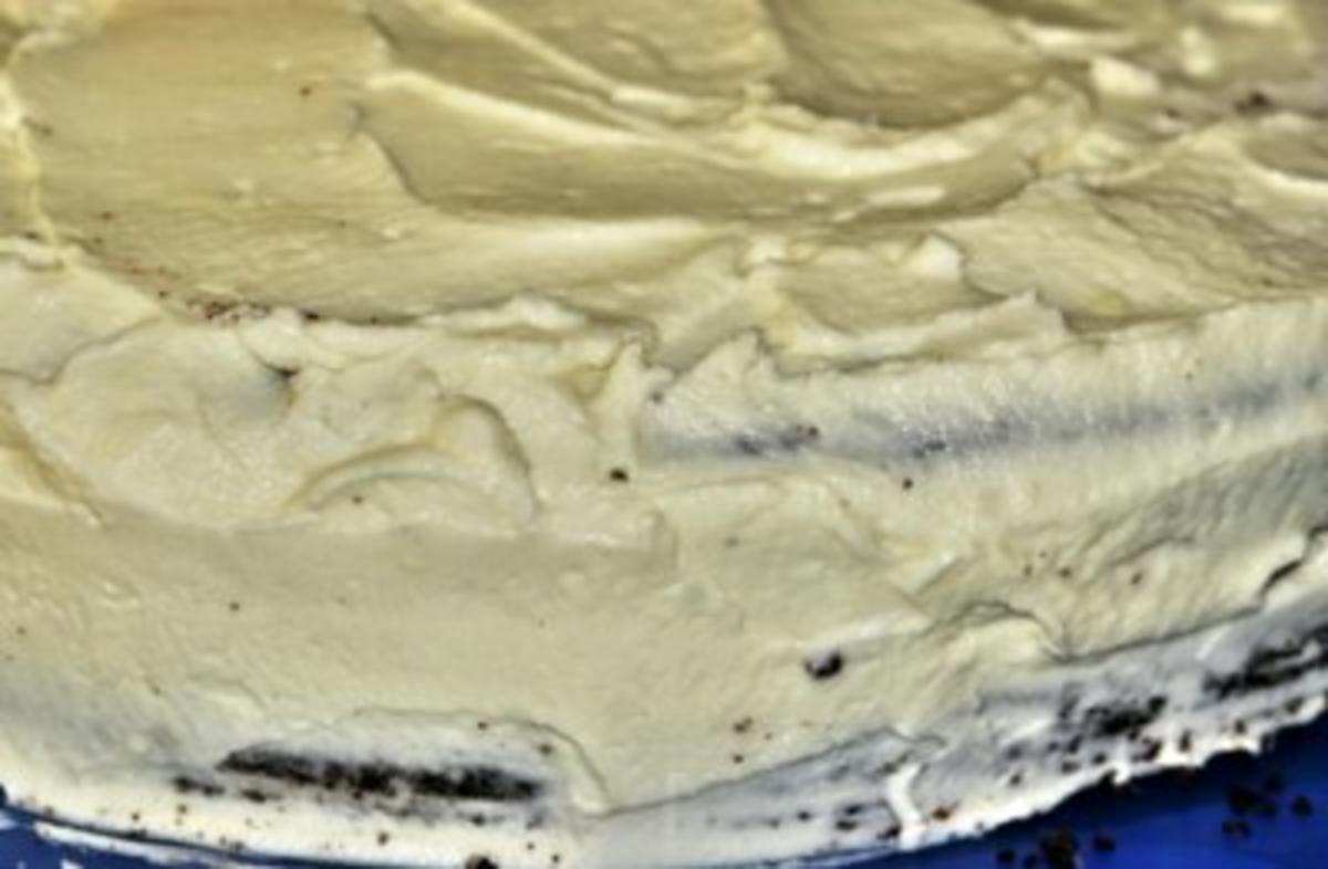 Devils Food Cake mit weißem Frosting - Rezept - Bild Nr. 2