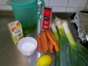 Lauch in Olivenöl - Rezept