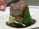 Rezept: Filet vom Kalb in Balsamicojus auf Bärlauchrisotto Filet vom Kalb in Balsamicojus auf Bärlauchrisotto - Rezept