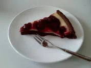 süßer Vanille-Kirsch-Kuchen - Rezept