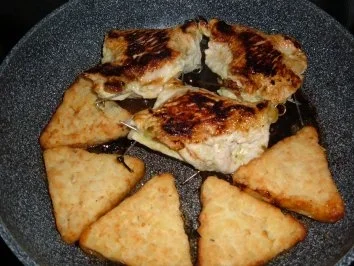 Geflügel : Puten- Tasche - Rezept