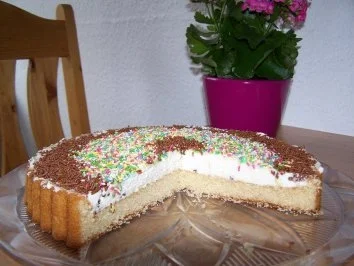 Rezept: Schneller Sahnekuchen Bild Nr. 2 Schneller Sahnekuchen - Rezept - Bild Nr. 2