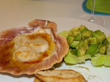 Jakobsmuschel Überbacken - Rezept - Bild Nr. 2