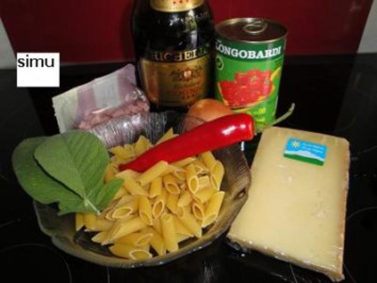 Penne flambiert mit Cognac - Rezept - Bild Nr. 2