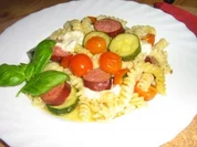 Cabanossi-Zucchini-Girandole - Rezept