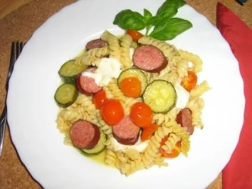 Rezept: Cabanossi-Zucchini-Girandole Bild Nr. 2 Cabanossi-Zucchini-Girandole - Rezept - Bild Nr. 2