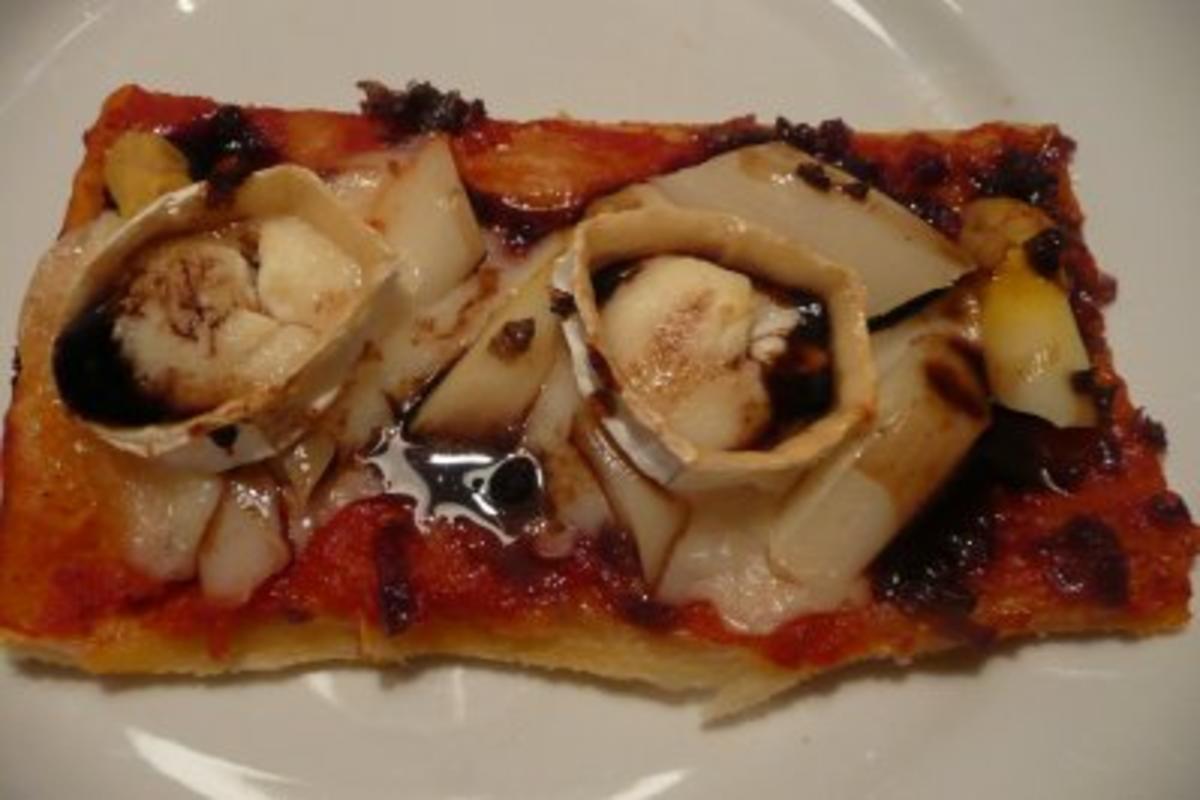 Spargel-Pizza - Rezept