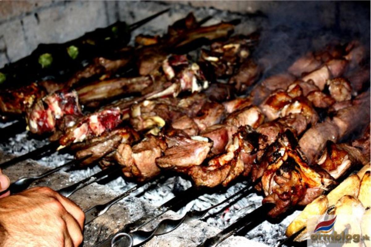 Armenischer Schaschlik - Rezept Von Einsendungen nastinjka