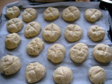 Kräuterbrötchen-Stockbrot