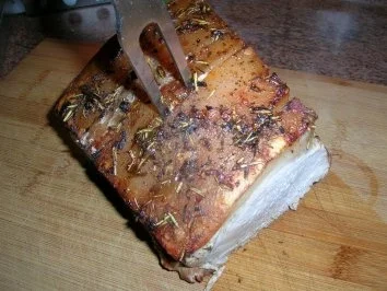 Rezept: Lummerkrustenbraten auf mediterane Art (INES, DAS IST DOCH WAS FÜR DEINEN MICHA, ODER???? Bild Nr. 5 Lummerkrustenbraten auf mediterane Art (INES, DAS IST DOCH WAS FÜR DEINEN MICHA, ODER???? - Rezept - Bild Nr. 5