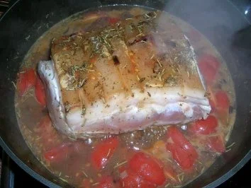 Rezept: Lummerkrustenbraten auf mediterane Art (INES, DAS IST DOCH WAS FÜR DEINEN MICHA, ODER???? Bild Nr. 3 Lummerkrustenbraten auf mediterane Art (INES, DAS IST DOCH WAS FÜR DEINEN MICHA, ODER???? - Rezept - Bild Nr. 3