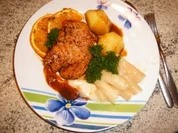 Orangenschnitzel - Rezept