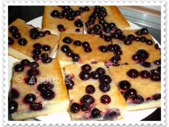 Rezept: Kuchen/Gebäck - Heidelbeer- Blechkuchen Kuchen/Gebäck - Heidelbeer- Blechkuchen - Rezept