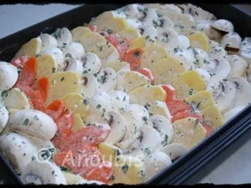 Gemüsebeilage - Gemüsegratin - Rezept - Bild Nr. 3