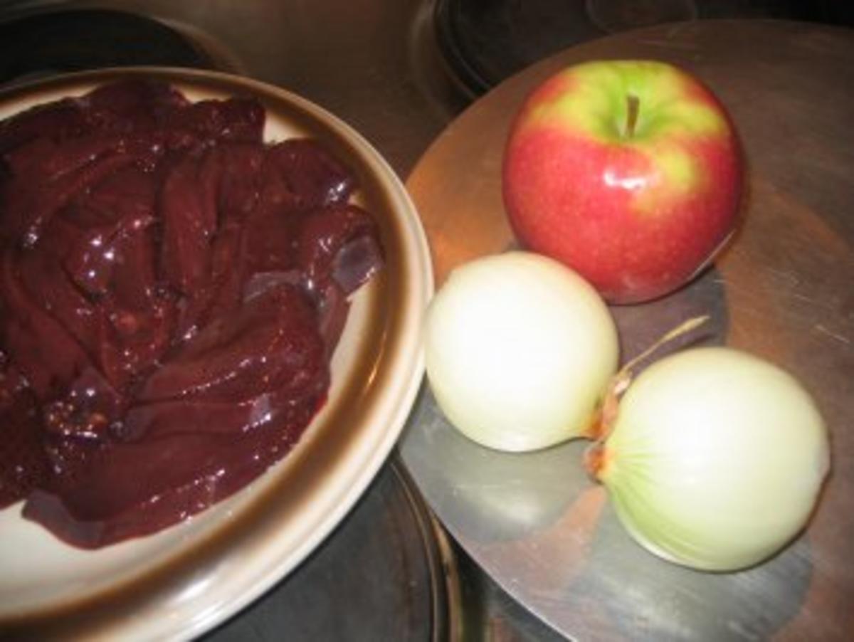 Fleisch: Geschnetzelte Leber auf karamellisiertem Apfel - Rezept - Bild Nr. 7