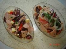 Salate : Schwarz-/Fleischwurstsalat - Rezept