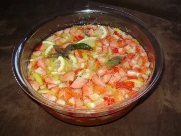 Erdbeer - Zitrus - Bowle - Rezept