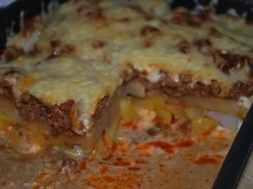 Rezept: Hack-Kohlrabi-Auflauf Bild Nr. 2 Hack-Kohlrabi-Auflauf - Rezept - Bild Nr. 2