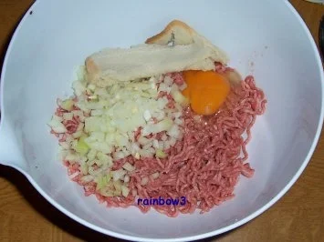 Rezept: Kochen: Versteckte Eier in Hackfleisch Bild Nr. 2 Kochen: Versteckte Eier in Hackfleisch - Rezept - Bild Nr. 2