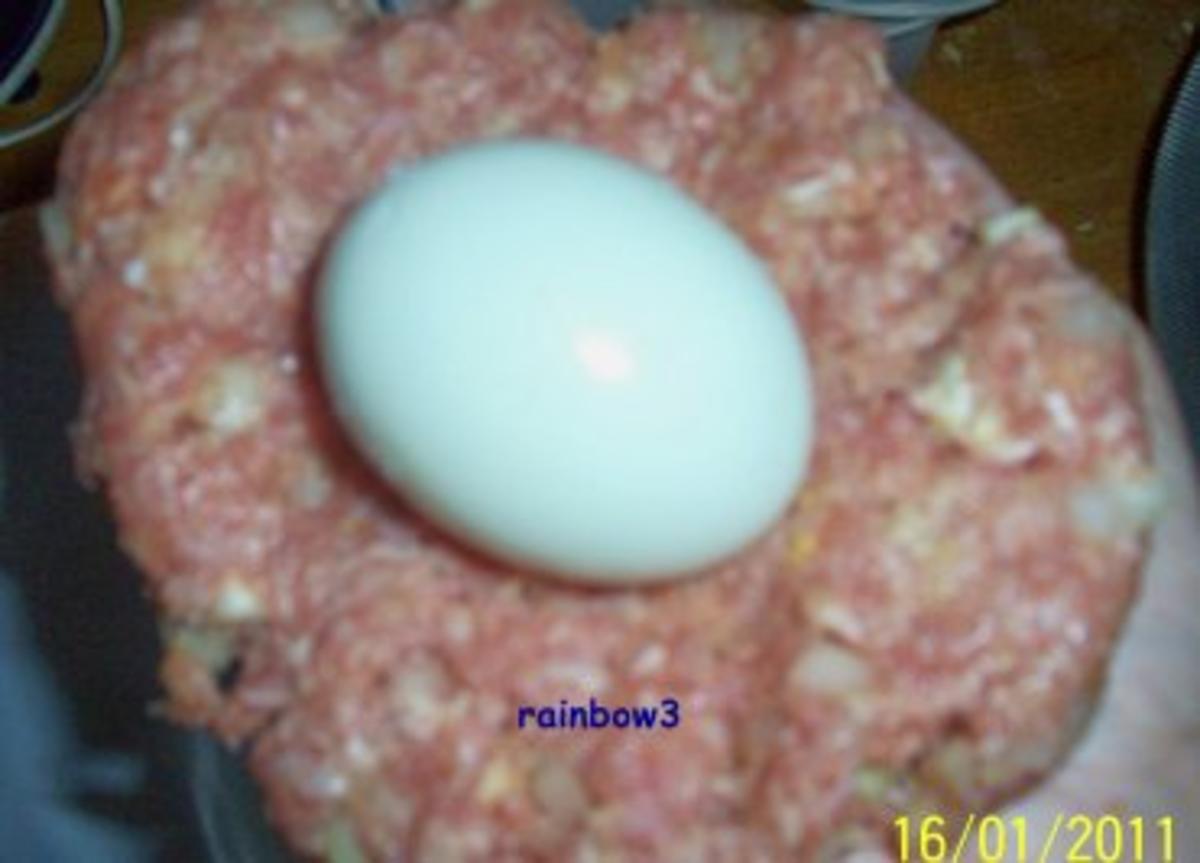 Kochen: Versteckte Eier in Hackfleisch - Rezept - Bild Nr. 4