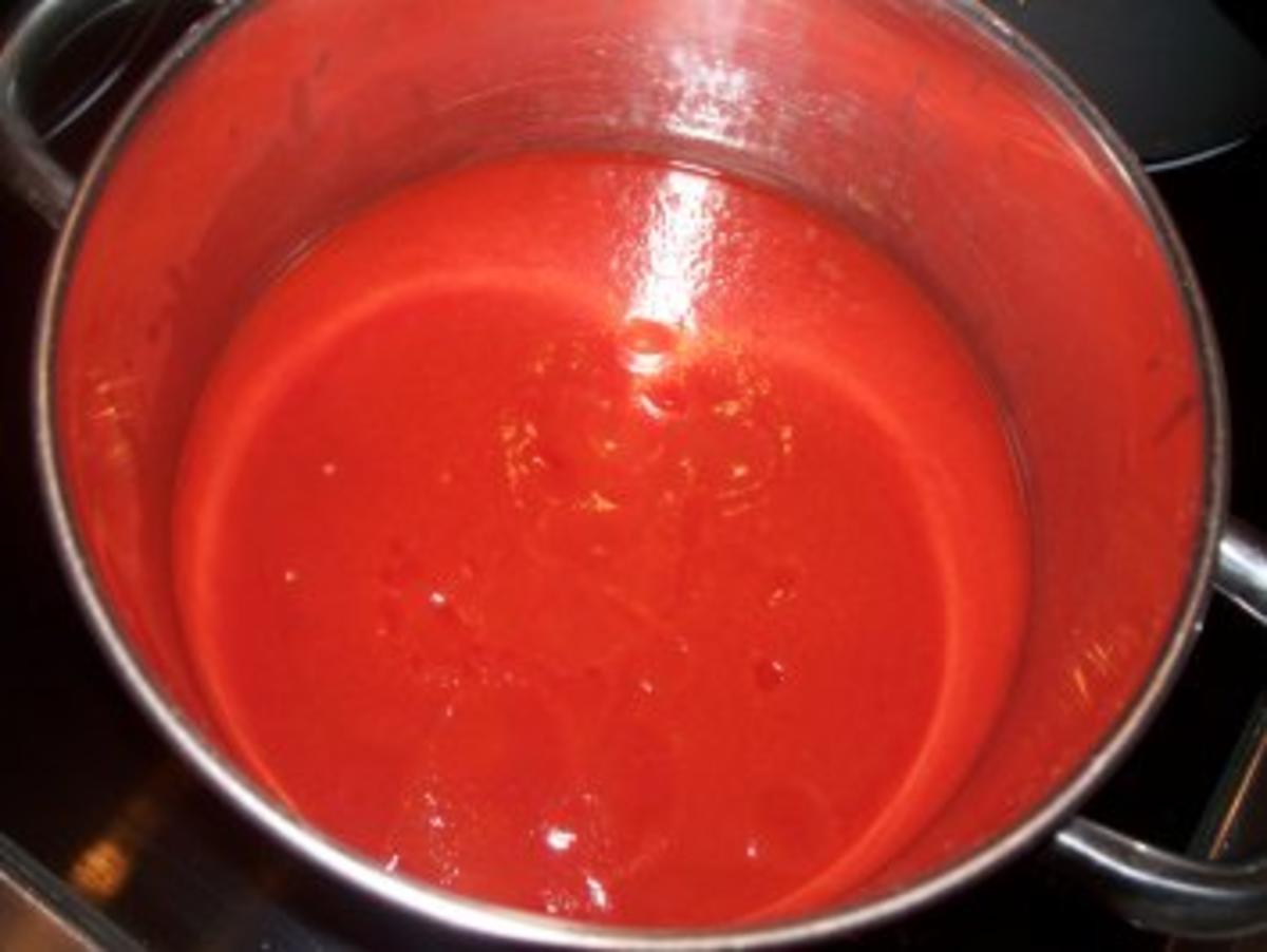 Tomaten-Sahne Soße - Rezept - Bild Nr. 3