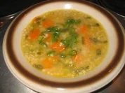 Suppe: Frühlingszwiebel - Graupensüppchen - Rezept