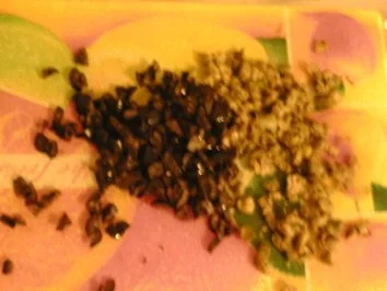 Rezept: Bärlauch-Tomatensauce mit Oliven und Kapern Bild Nr. 2 Bärlauch-Tomatensauce mit Oliven und Kapern - Rezept - Bild Nr. 2