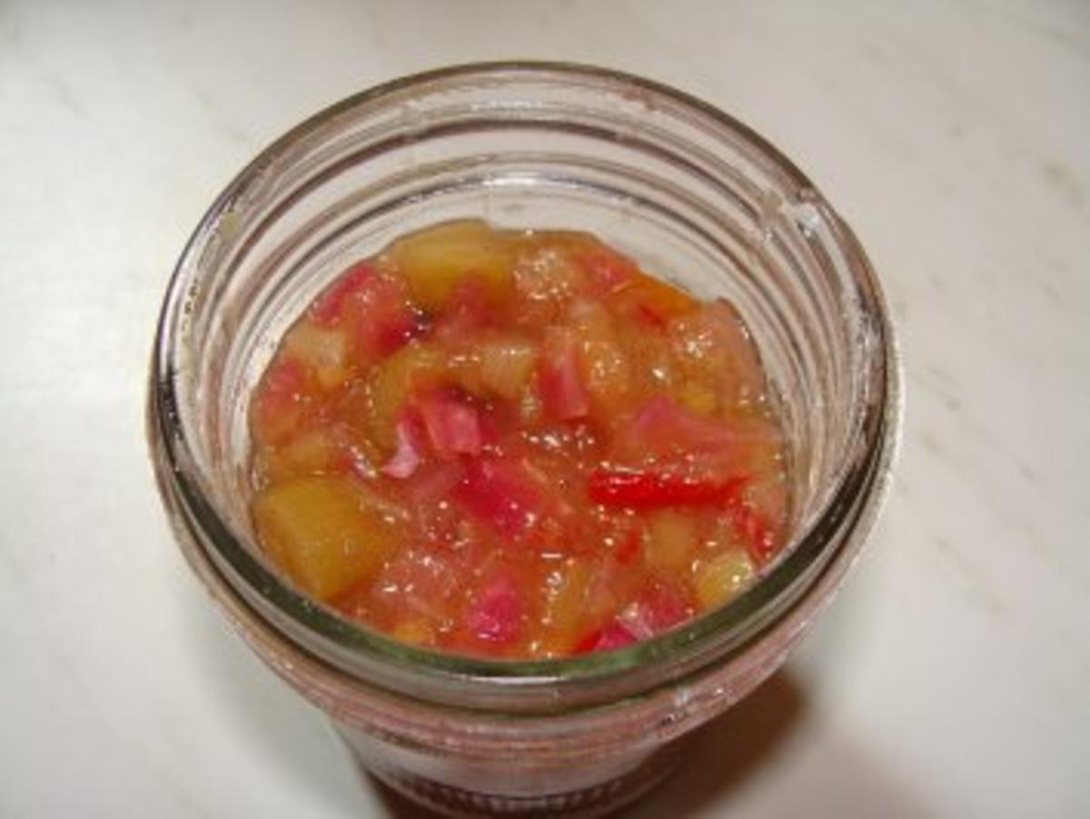 Rhabarber Chutney - Rezept mit Bild - kochbar.de