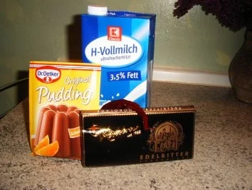 Schoko-Cilli -Pudding mit Früchten - Rezept - Bild Nr. 2