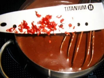 Schoko-Cilli -Pudding mit Früchten - Rezept - Bild Nr. 4