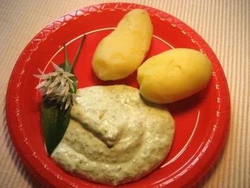 Kräuter-Quark mit viel Bärlauch   ... - Rezept - Bild Nr. 2