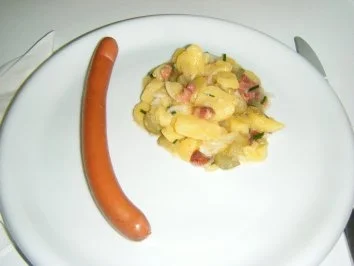 Warmer Speckkartoffelsalat - Rezept