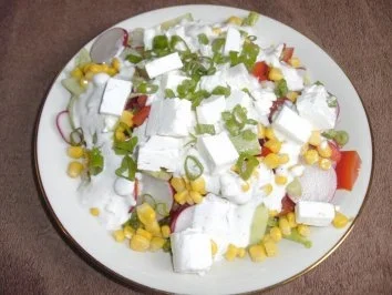 Rezept: Feinschmeckersalat Variante 2 Feinschmeckersalat Variante 2 - Rezept