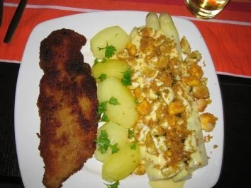 Rezept: Spargelkrümmel Spargelkrümmel - Rezept