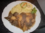 Normannische Rinderleber - Rezept