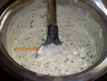 Makkaroni mit Kräuter - Frischkäse - Soße - Rezept - Bild Nr. 7